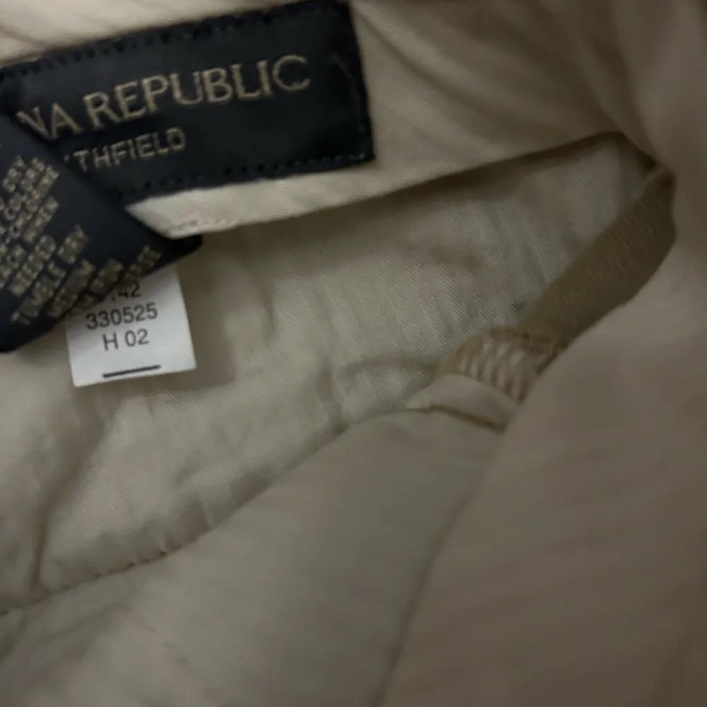 Men's Corduroy Pleated Front Trousers Tan Banana Republic Vintage - Picture 7 of 10